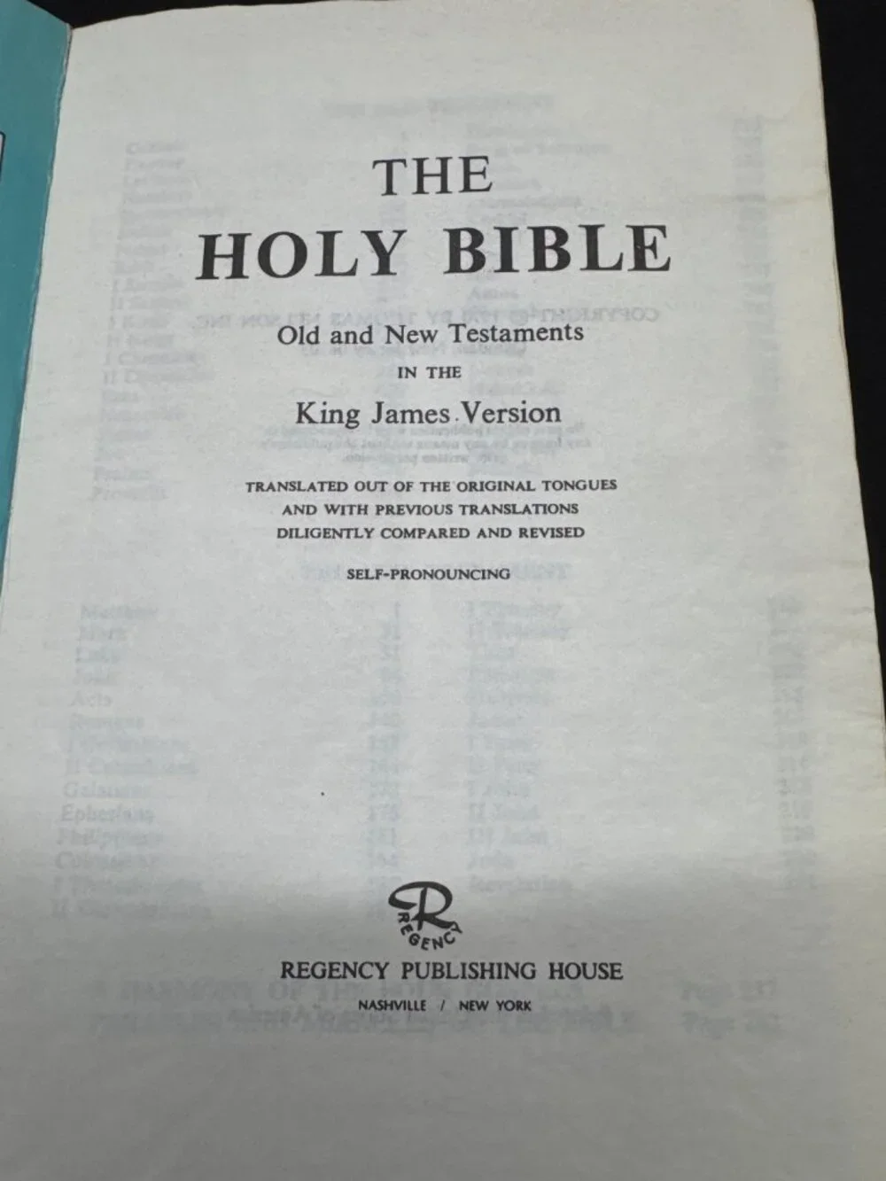 The Holy Bible King James READ Version Red Letter Edition Family Records Section
